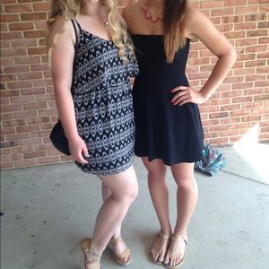 Little black dress (strapless)